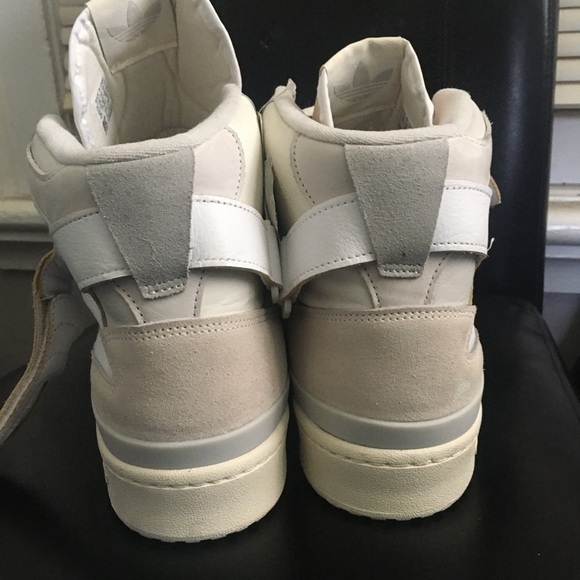 ADIDAS FORUM 84 HIGH 'OFF WHITE ORBIT GREY - Picture 4 of 6